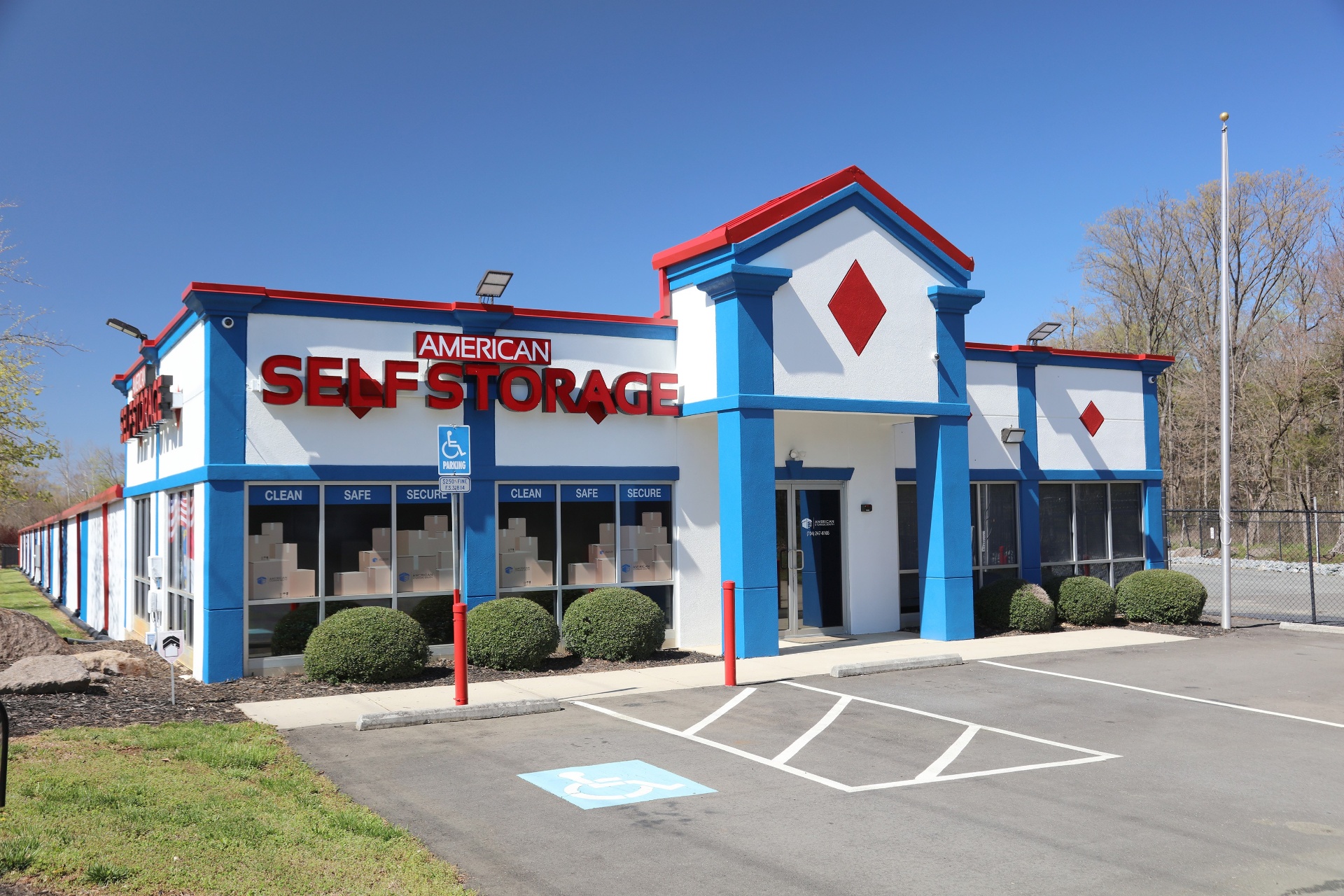 American Self Storage facility where KISS prototypes were battle-tested